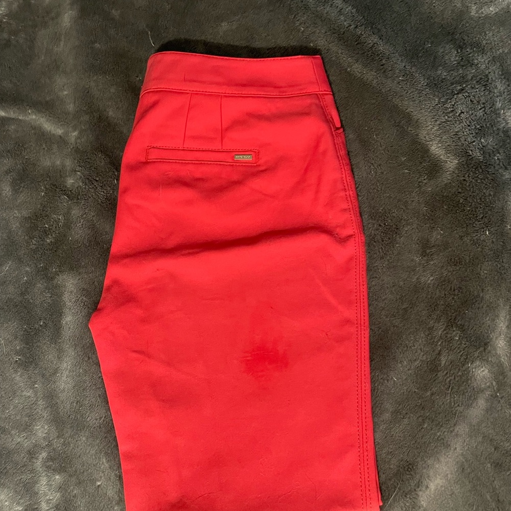 Pink work pants